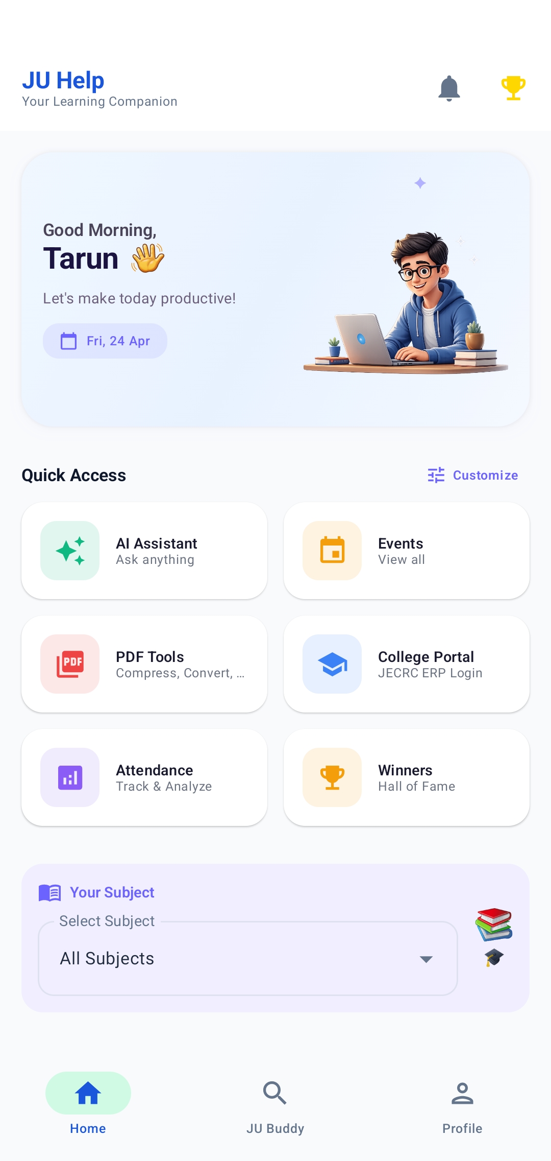 JU Help App